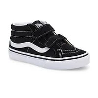 Espadrille Sk8-Mid Reissue V pour enfants - Noir/T