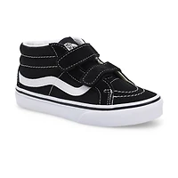 Espadrille Sk8-Mid Reissue V pour enfants - Noir/T