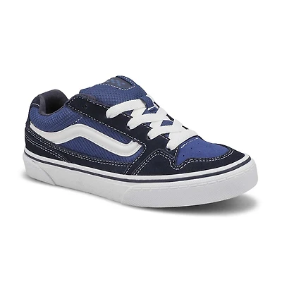 Boys' Caldrone Lace Up Sneaker - Black/White