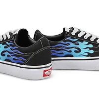 Kids' Ward Flame Sneaker - Black/White