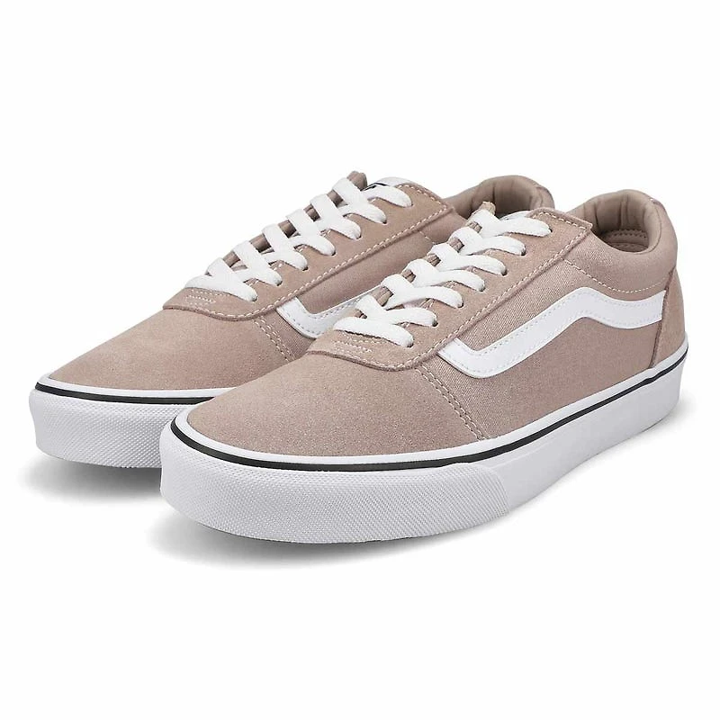 Baskets en sude  lacets WARD, atmosphre/blanc,