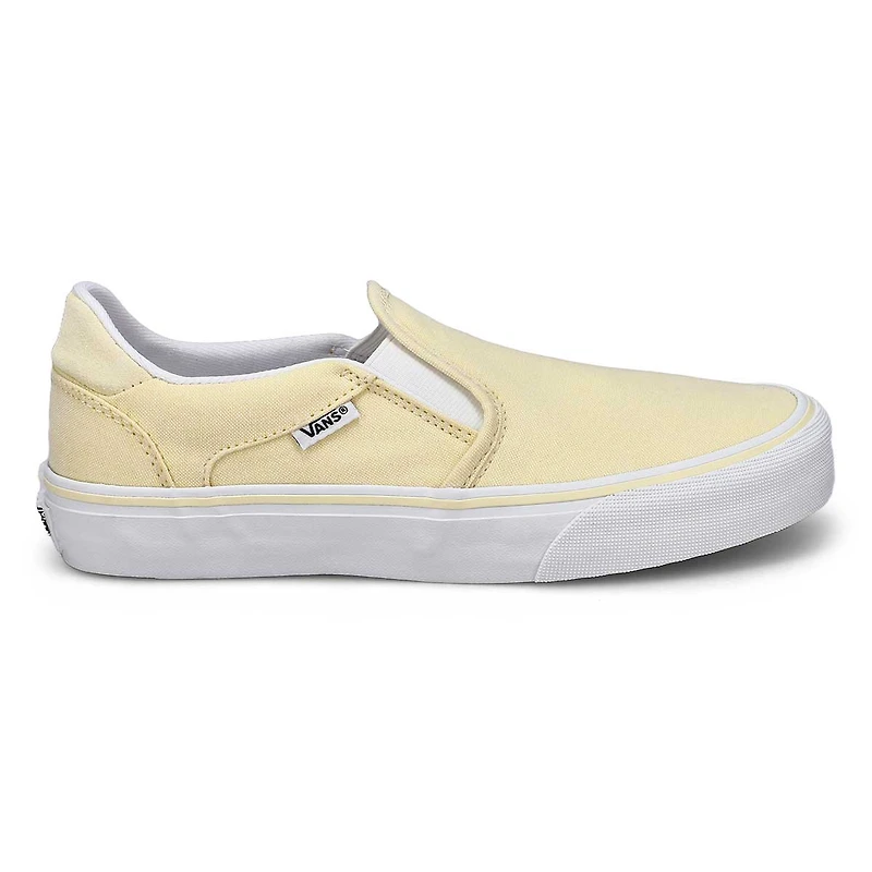 Women's Asher Deluxe Slip On Sneaker - Blanc De Bl