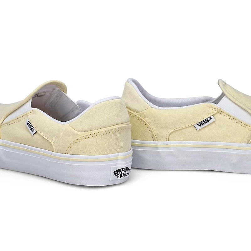 Women's Asher Deluxe Slip On Sneaker - Blanc De Bl