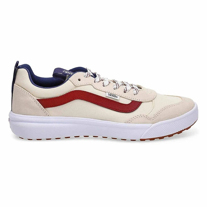 Baskets  lacets RANGE EXP, crme sport rtro/bord