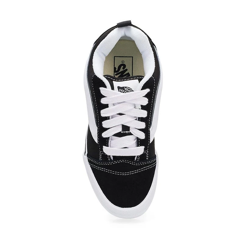 Kids' Knu Skool Lace Up Sneaker - Black/True Whit