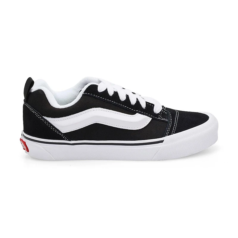 Kids'  Knu Skool Lace Up Sneaker - Black/True Whit