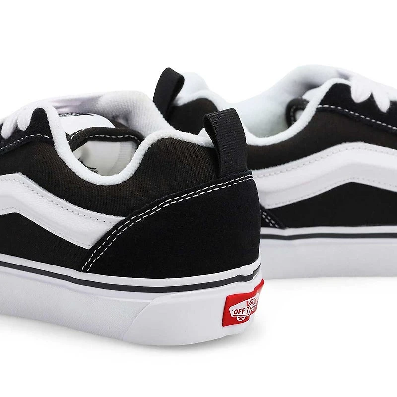 Kids' Knu Skool Lace Up Sneaker - Black/True Whit
