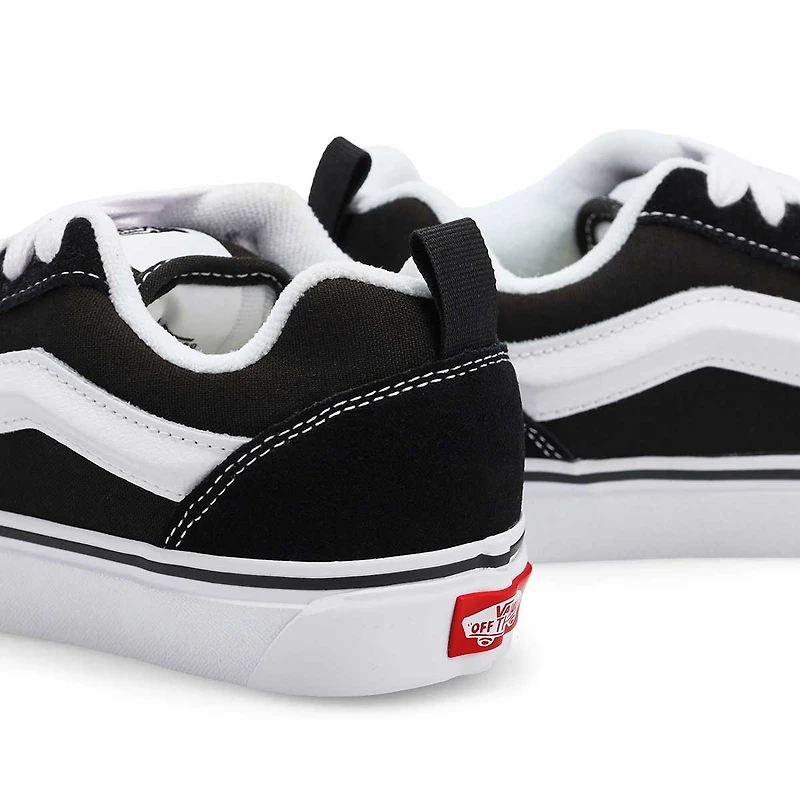 Kids'  Knu Skool Lace Up Sneaker - Black/True Whit
