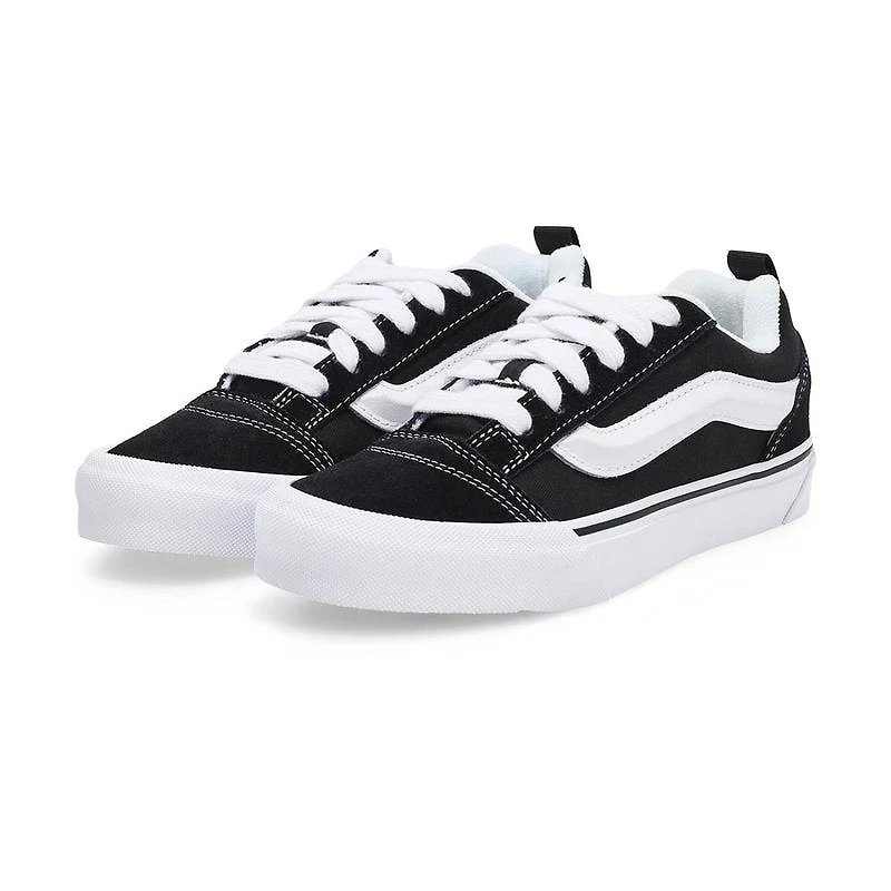 Kids' Knu Skool Lace Up Sneaker - Black/True Whit