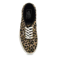 Women's Authentic Lace Up Sneaker - Leopard Black/