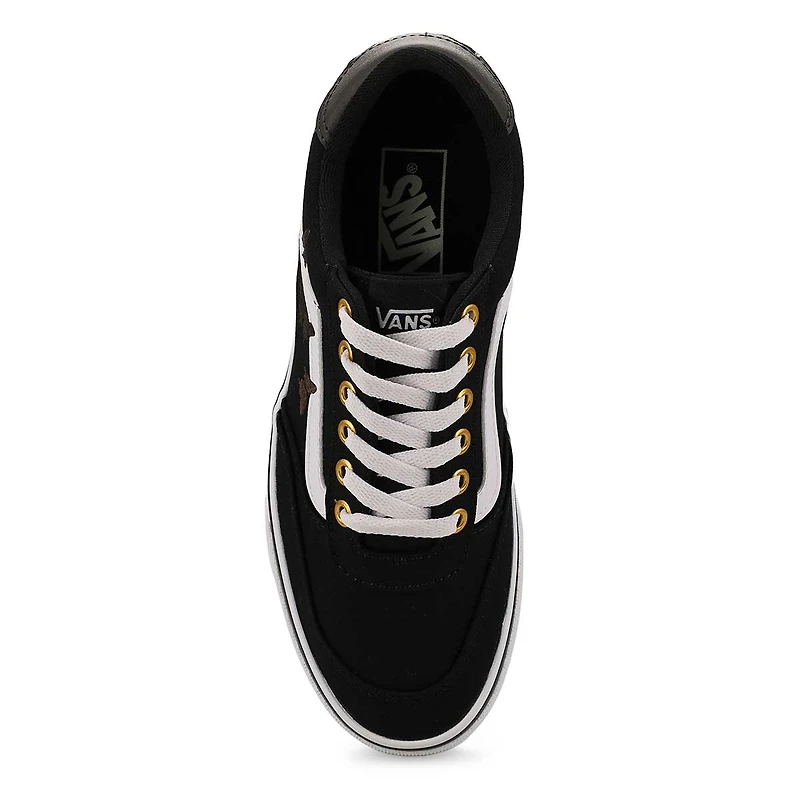 Women's  Brooklyn LS Lace Up Sneaker - Mono Embroi