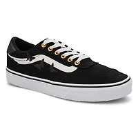 Women's  Brooklyn LS Lace Up Sneaker - Mono Embroi