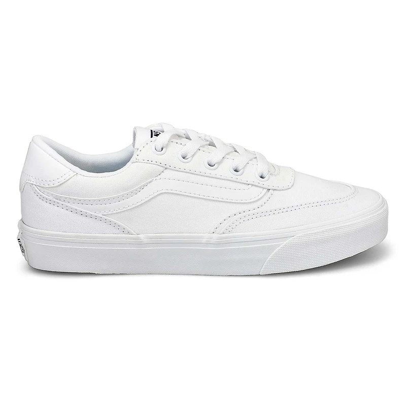 Women's Brooklyn LS Lace Up Sneaker - White/White