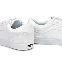 Women's Brooklyn LS Lace Up Sneaker - White/White