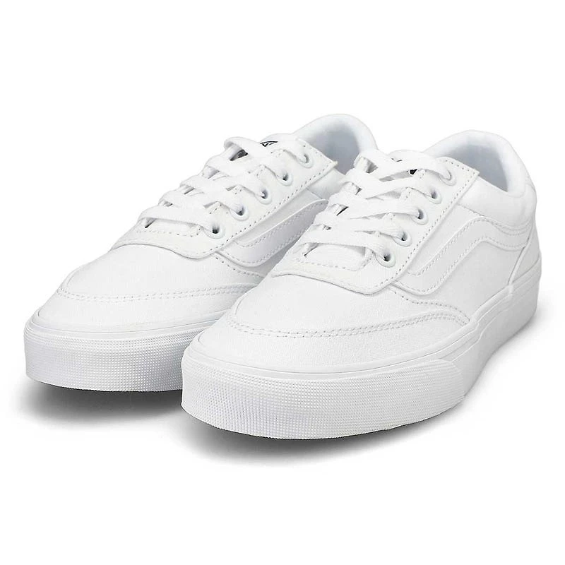 Women's Brooklyn LS Lace Up Sneaker - White/White