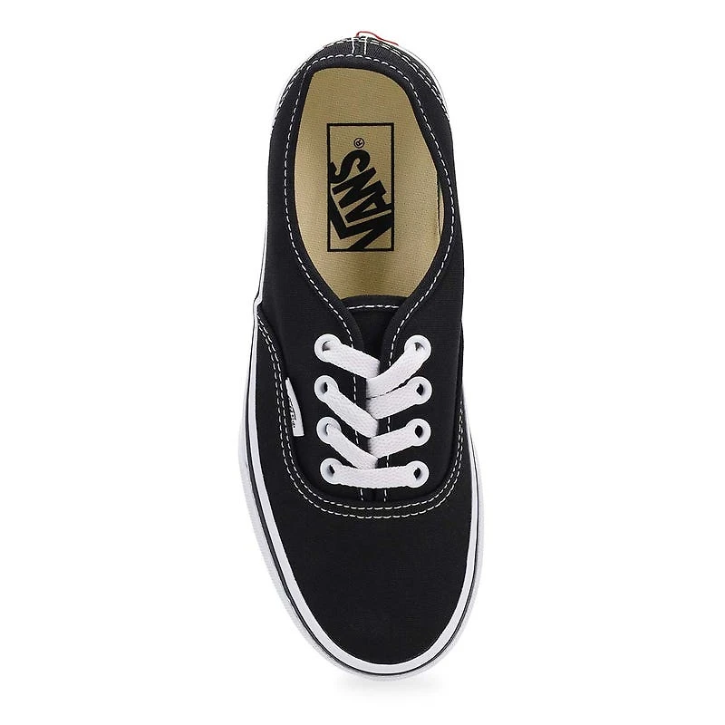 Espadrille lacets Authentic pour enfants - Noir