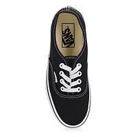 Espadrille  lacets Authentic pour enfants - Noir