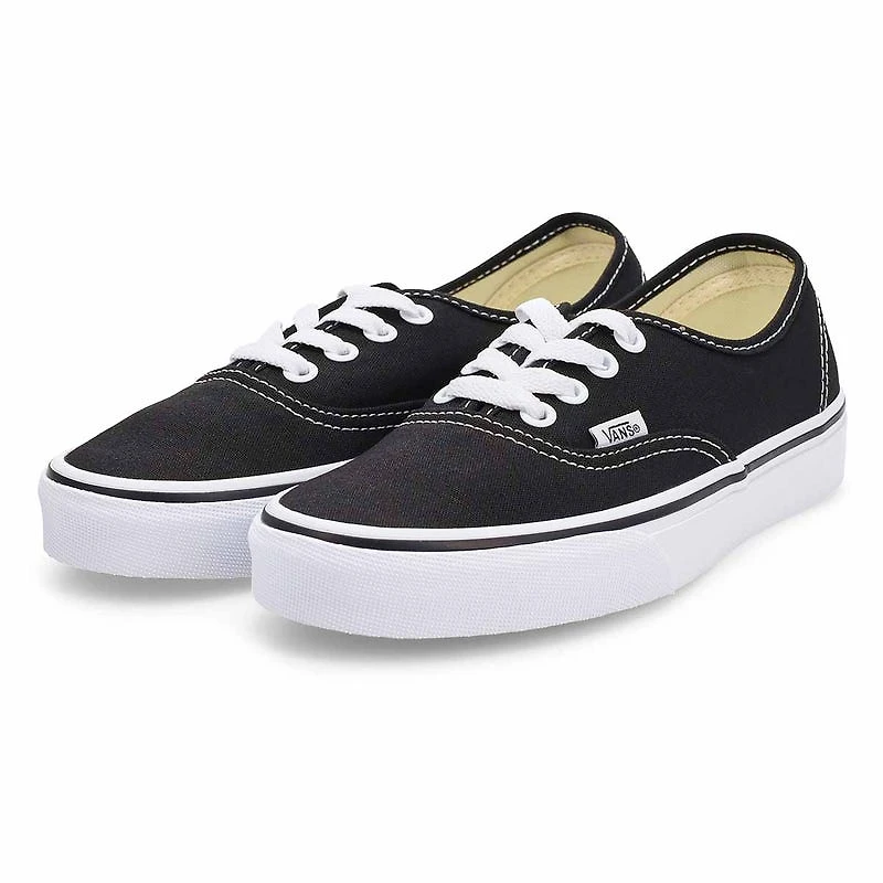 Espadrille lacets Authentic pour enfants - Noir