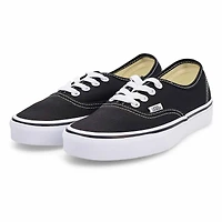 Kids'  Authentic Lace Up Sneaker - Black/Black