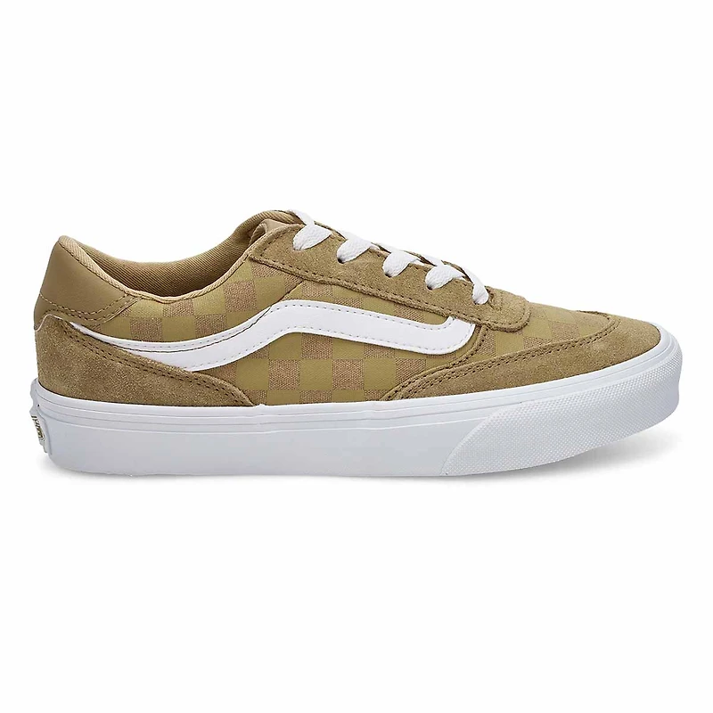 Women's  Brooklyn Tonal Check Lace Up Sneaker