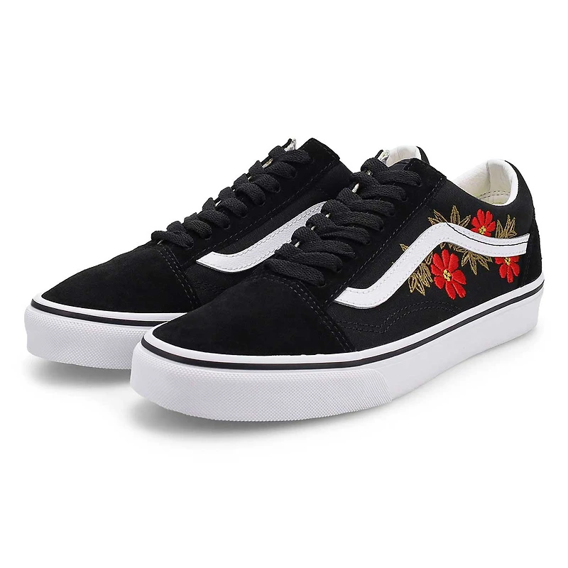 Espadrille Old Skool pour femmes - broderie noire