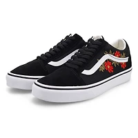 Espadrille Old Skool pour femmes - broderie noire