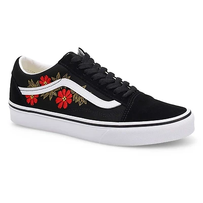Espadrille Old Skool pour femmes - broderie noire