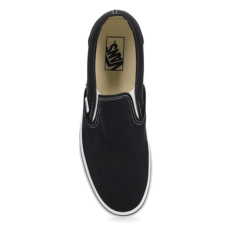 Men's Classic Slip-On Sneaker - Black/Black