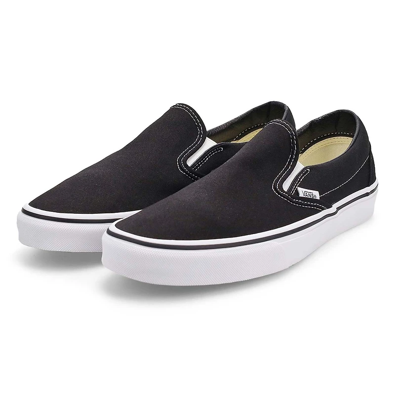 Men's Classic Slip-On Sneaker - Black/Black