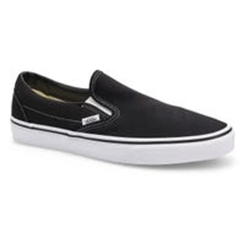 Men's Classic Slip-On Sneaker - Black/Black