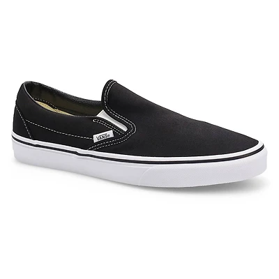 Men's Classic Slip-On Sneaker - Black/Black