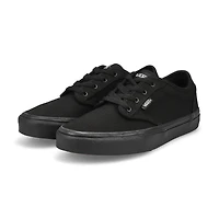 Boys' Atwood  Canvas Lace Up Sneaker - Black