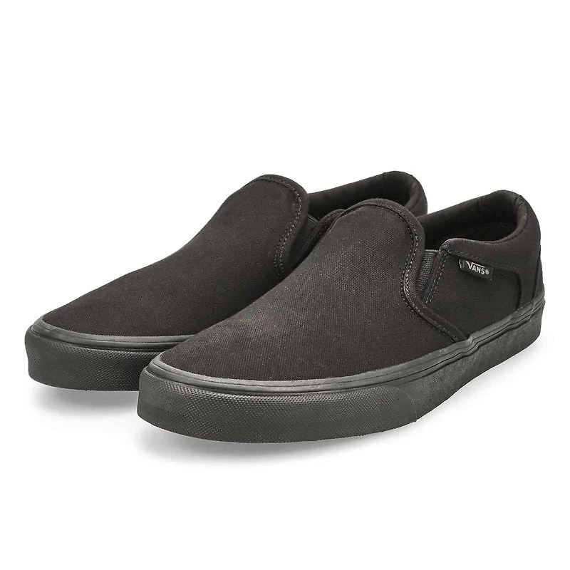 Men's Asher Slip On Sneaker - Black/Black