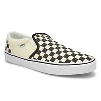 Men's Asher Slip On Sneaker - Black/Black