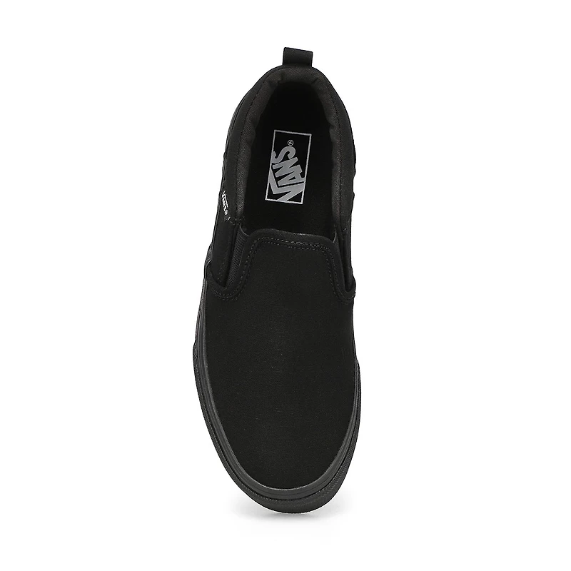 Boys' Asher Slipon Sneaker - Black/Black
