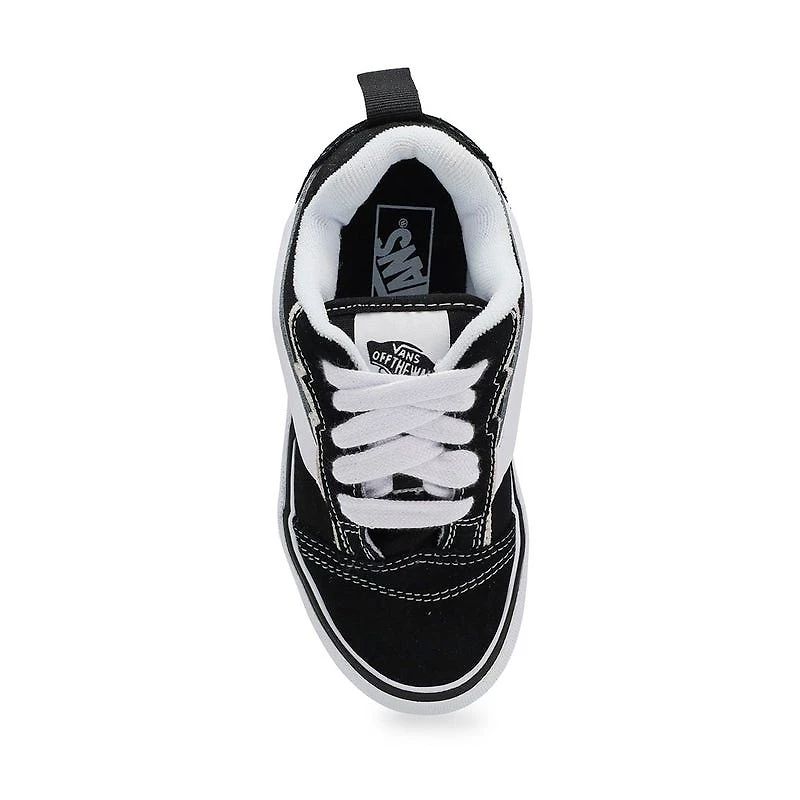 Espadrille  lacets Knu Skool pour enfants - Noir/