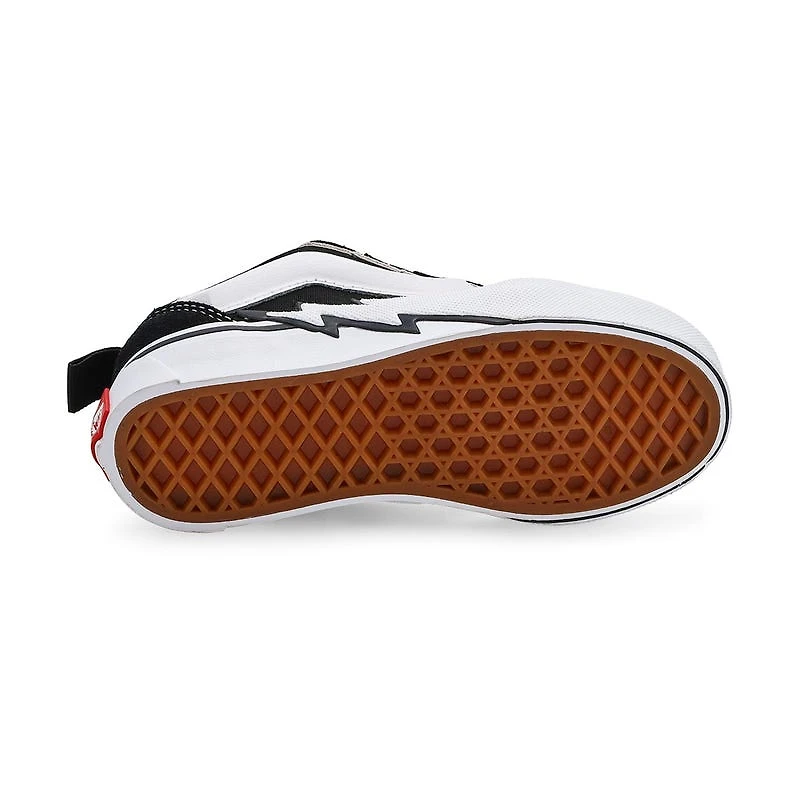 Espadrille  lacets Knu Skool pour enfants - Noir/