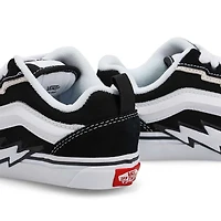 Espadrille  lacets Knu Skool pour enfants - Noir/