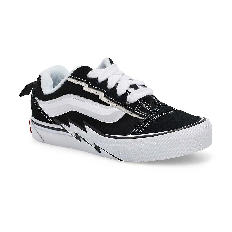 Espadrille  lacets Knu Skool pour enfants - Noir/