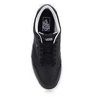 Men's Court Low Lace Up Sneaker - Black