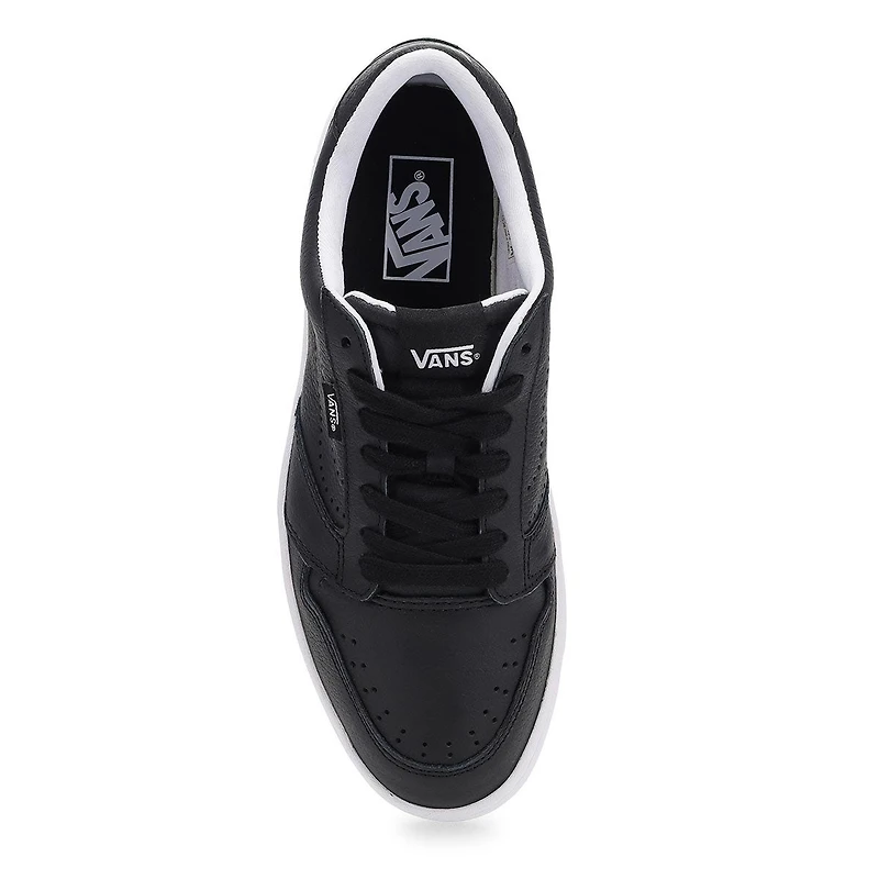 Men's Court Low Lace Up Sneaker - Black