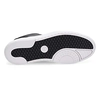 Men's Court Low Lace Up Sneaker - Black
