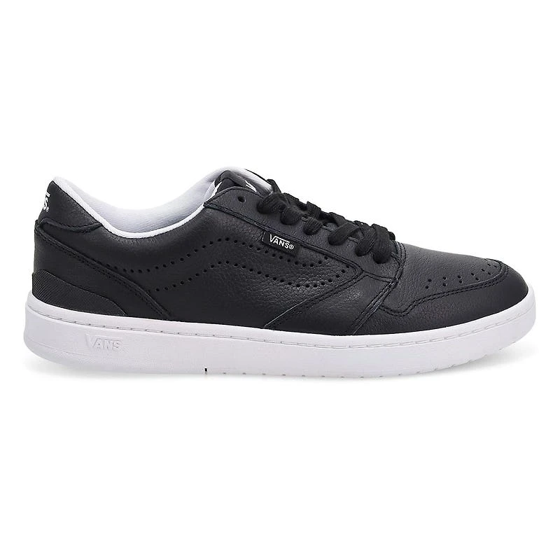 Men's Court Low Lace Up Sneaker - Black