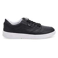 Men's Court Low Lace Up Sneaker - Black