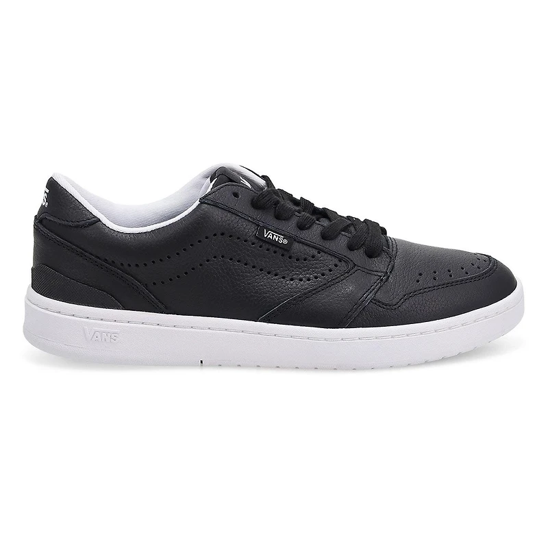 Men's Court Low Lace Up Sneaker - Black