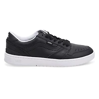 Men's Court Low Lace Up Sneaker - Black