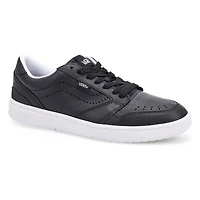 Men's Court Low Lace Up Sneaker - Black