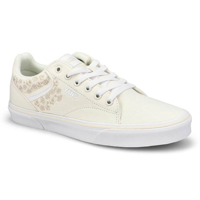 Women's Seldan Embroidered Lace Up Sneaker - Flowe
