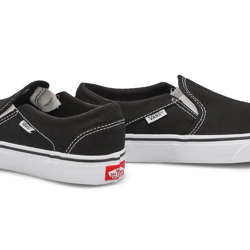 Women's Asher Slip On Sneaker - Black/White