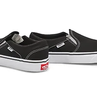 Women's Asher Slip On Sneaker - Black/White